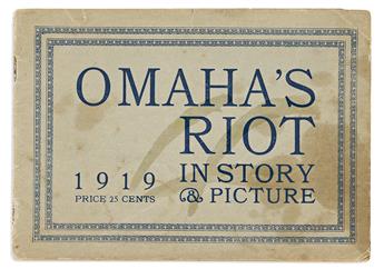 (CIVIL RIGHTS.) Omahas Riot in Story and Picture.